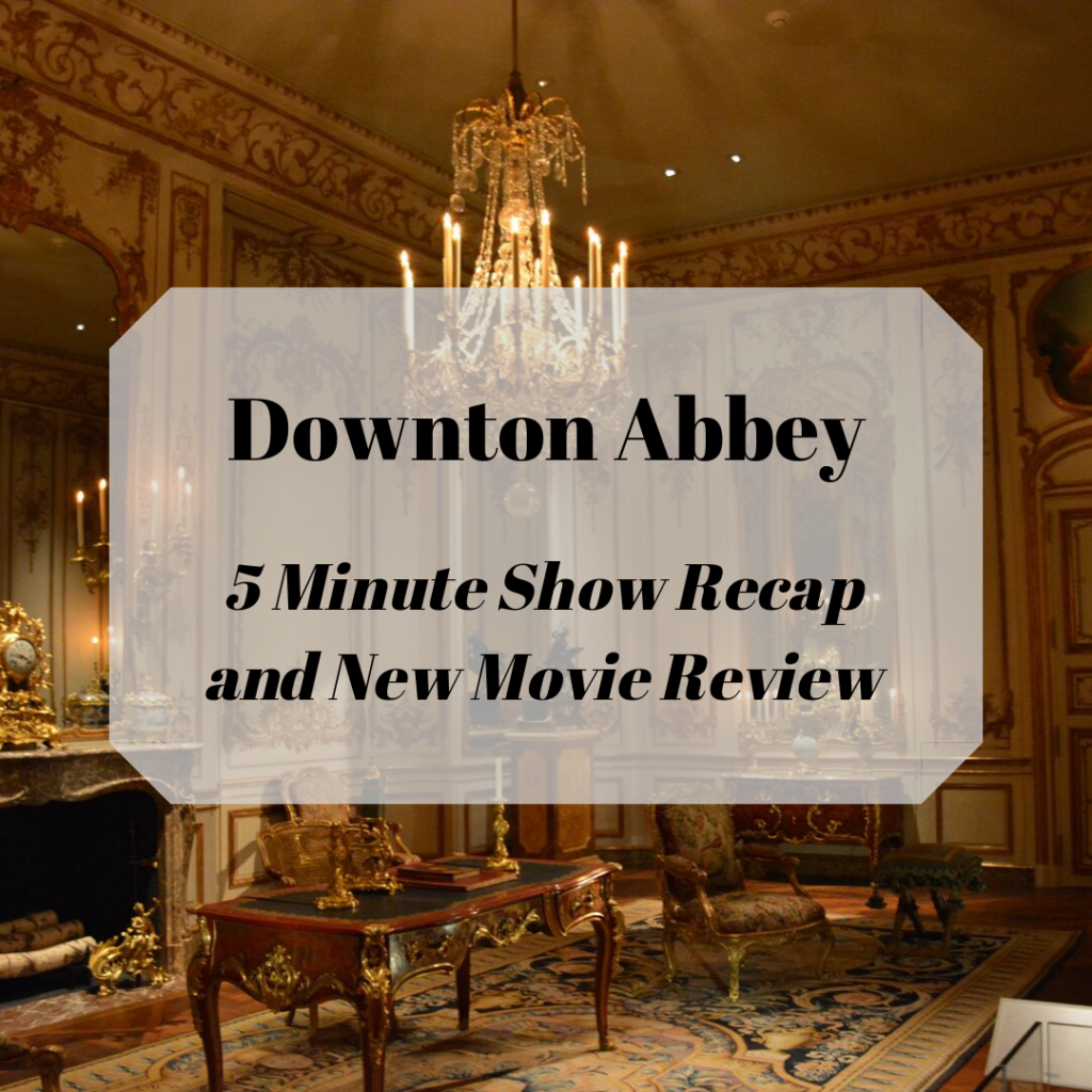 Downton Abbey 2019, Downton Abbey Movie Review, Quick Show Recap, Blog image of vintage fancy room