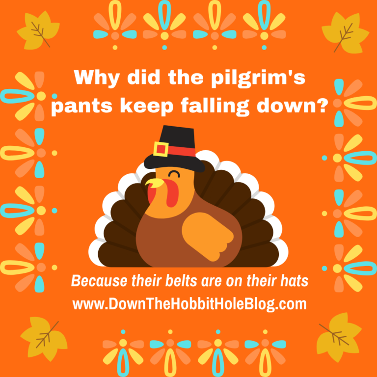 7 Kid Friendly Thanksgiving Joke Memes! - Down The Hobbit Hole Blog