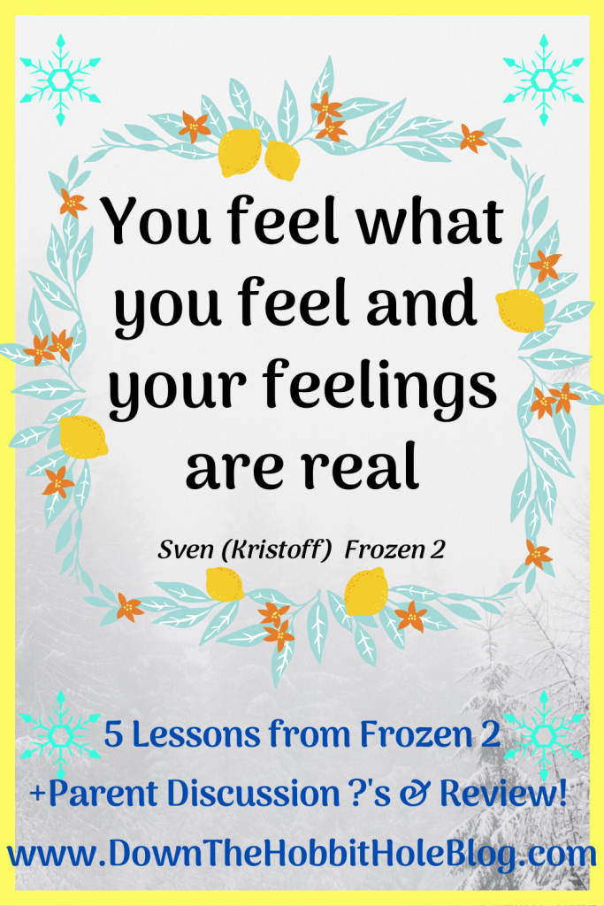 Sven Quotes from Frozen 2, Best Quotes from Frozen 2, Frozen 2 Parent Review, Lessons from Frozen 2