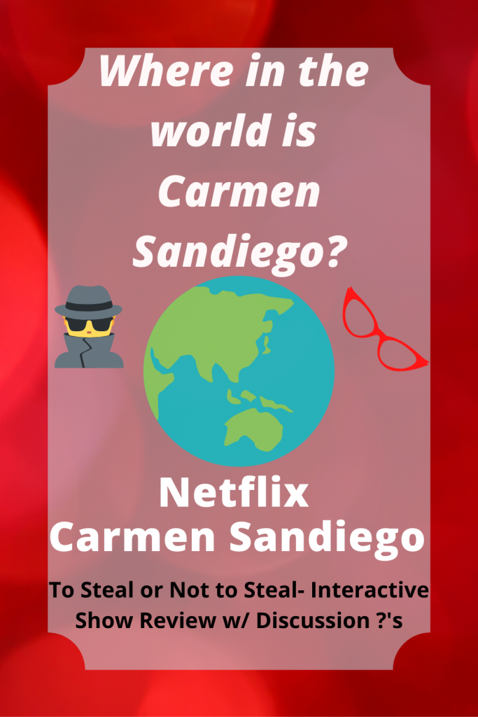 Carmen Sandiego on Netflix 