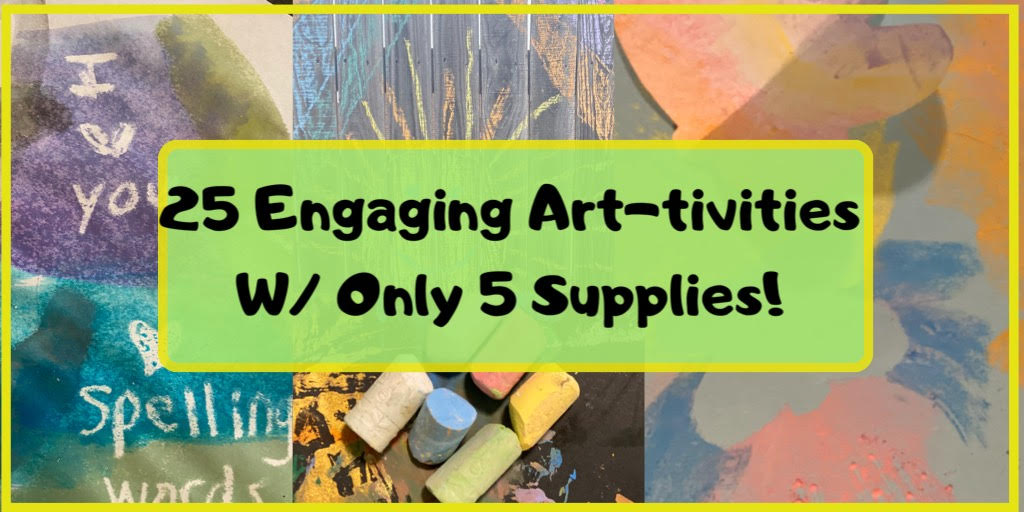 25 Engaging Art Activities with Basic Supplies