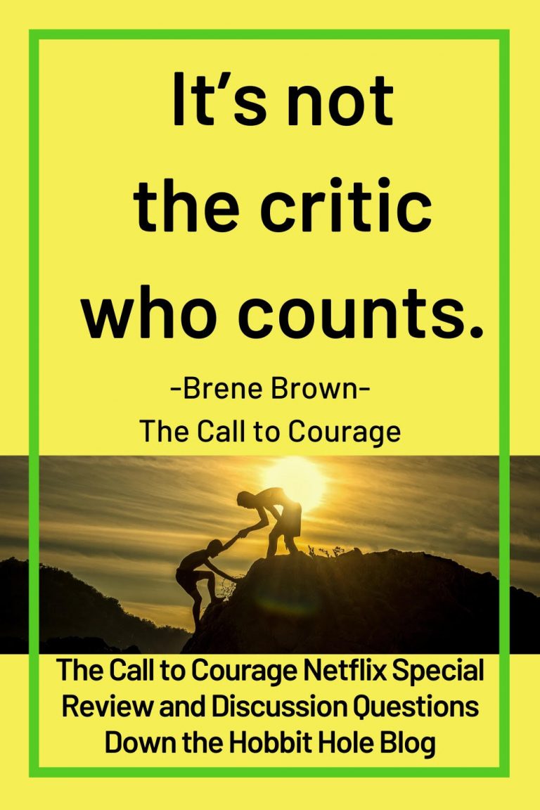 Brene Brown: The Call To Courage Discussion Guide - Down The Hobbit ...