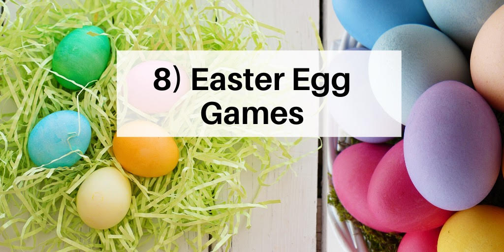 Recycling Activities from Home, Easter Egg Games 
