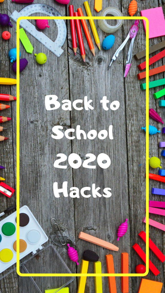 Back to School 2020 Hacks, Cheap School Hacks 2020