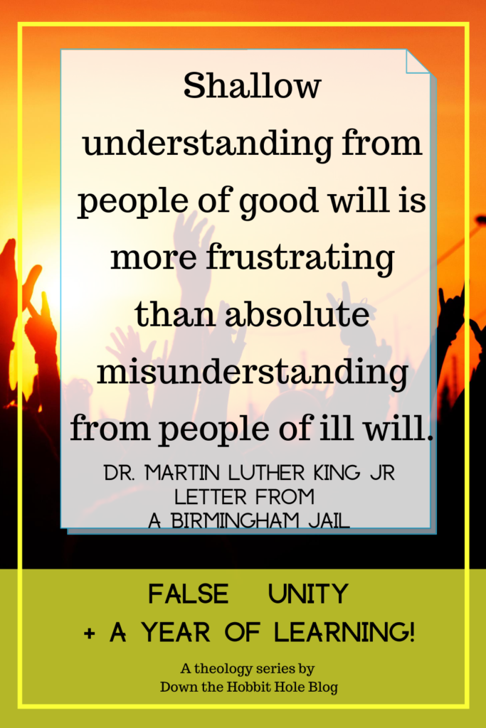 Call to Unity, False Unity, Anti-Racist Learning