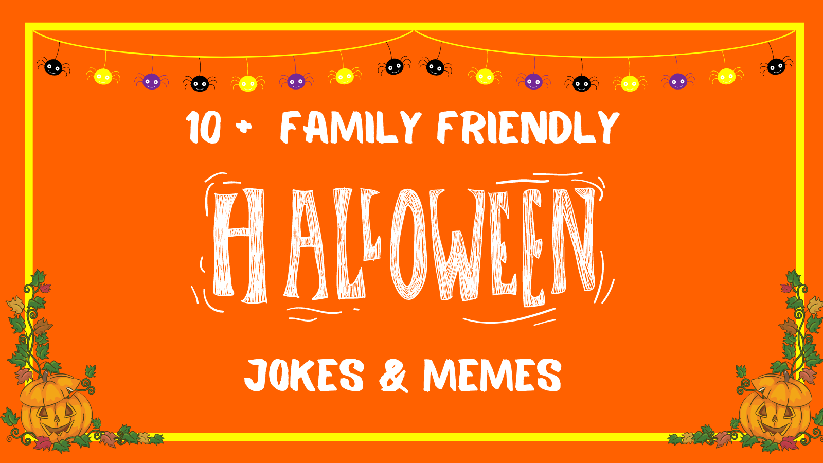 family friendly halloween jokes