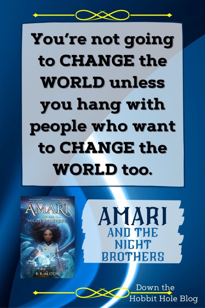Amari and the night brothers review, Amari and the night brothers book review, Discussion Questions 