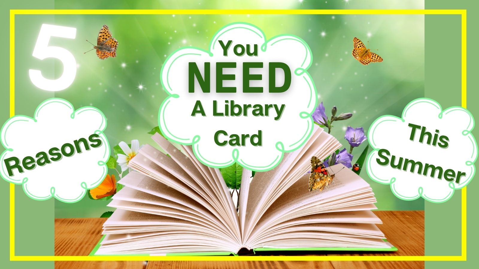 You Need a Library Card, Read Together, Summer Reading, Books