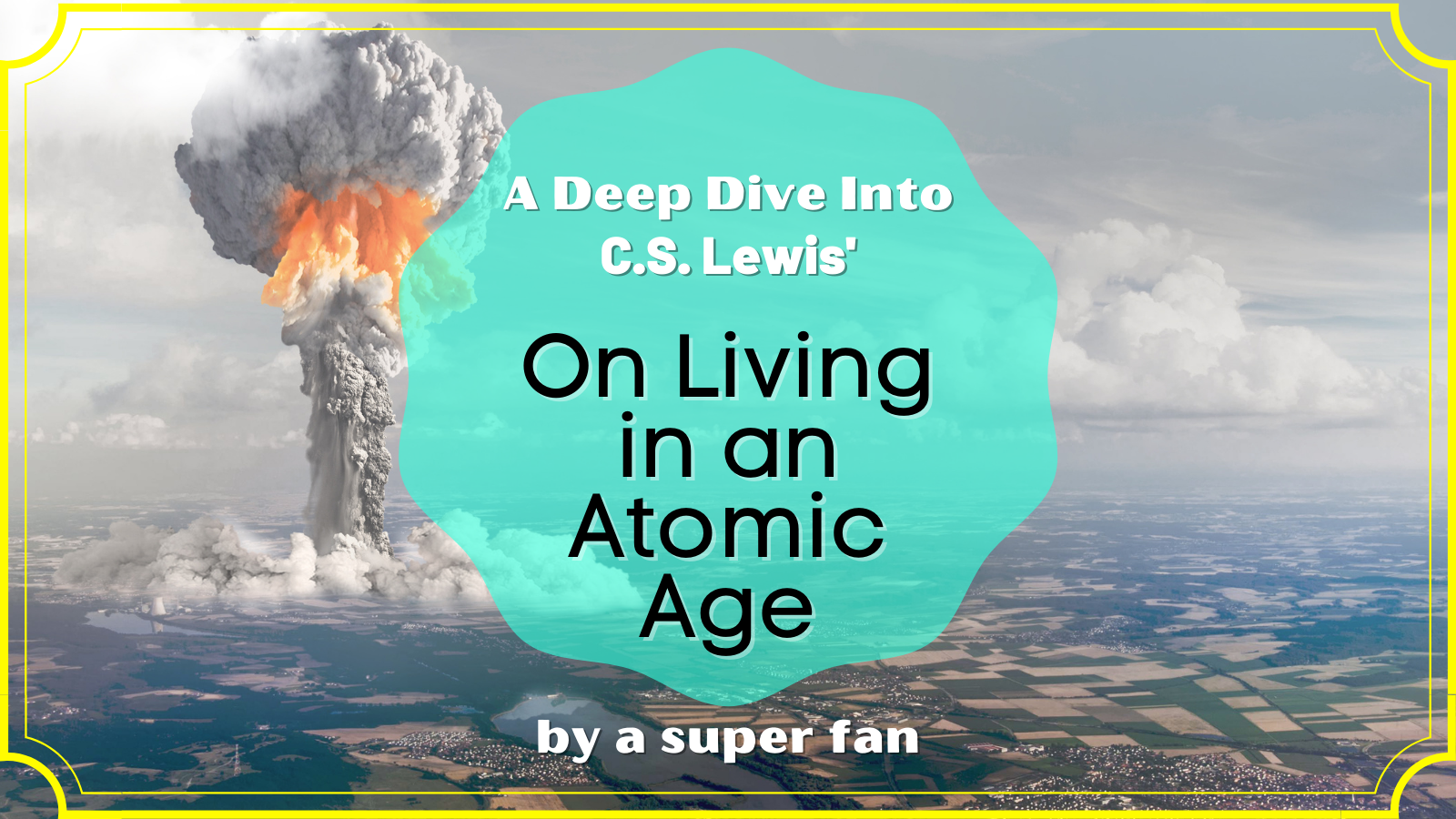 On Living in an Atomic Age