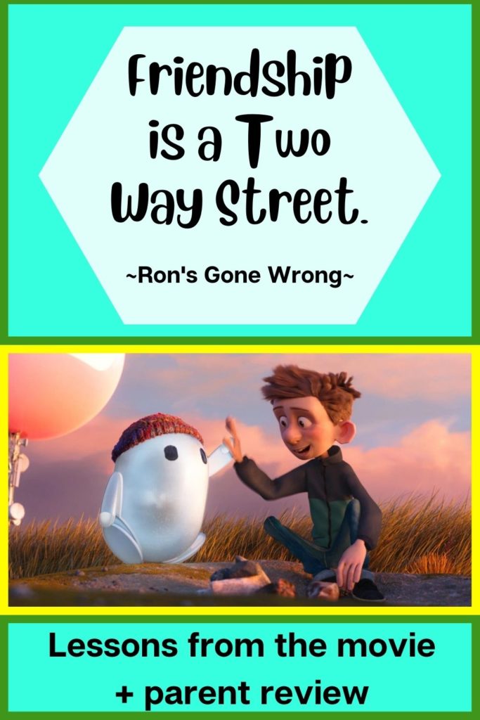 Rons Gone Wrong Lessons, parent review of the rons gone wrong movie. Ron's Gone Wrong Quote. 