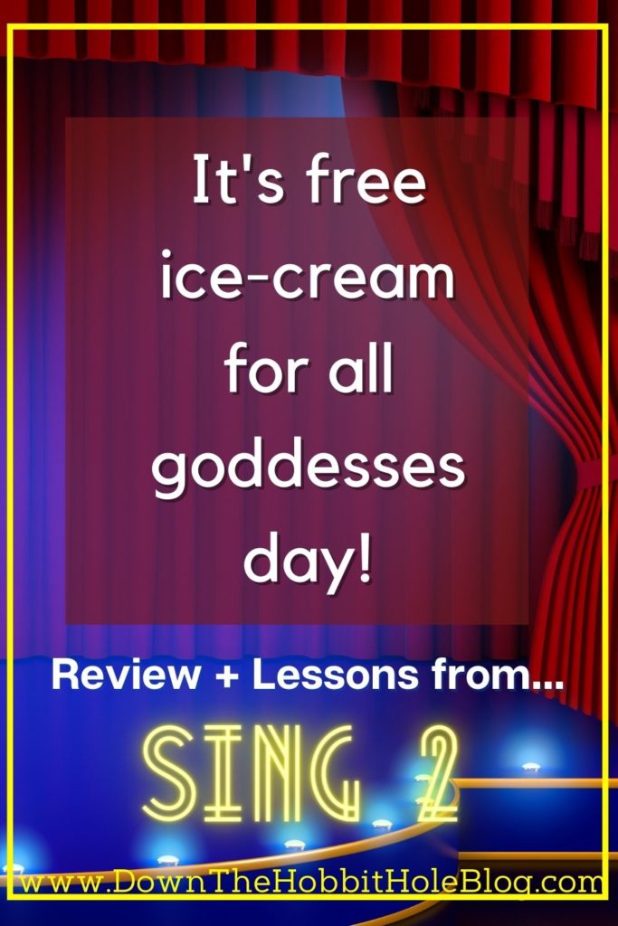 Sing 2 lessons and quotes plus parent review