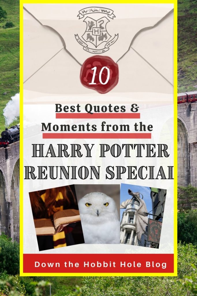 best quotes from the harry potter reunion special