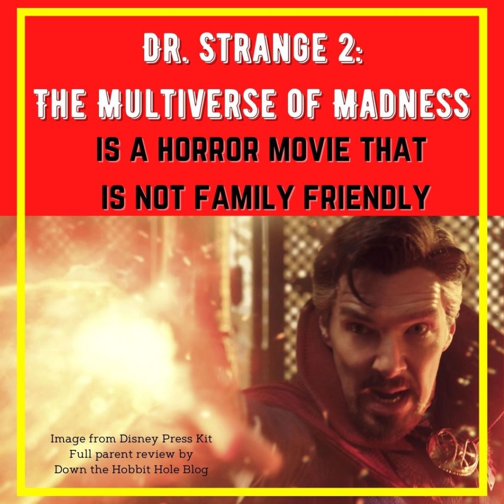 is dr strange 2 the multiverse of madness appropriate for kids