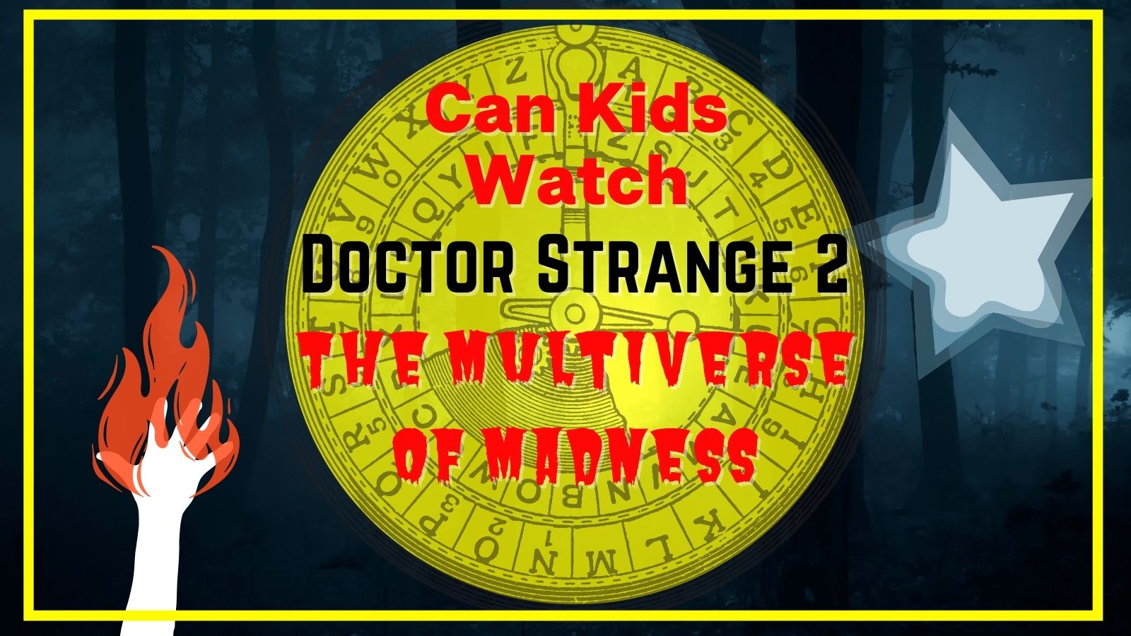 can kids watch dr strange 2 the multiverse of madness is it appropriate is it horror