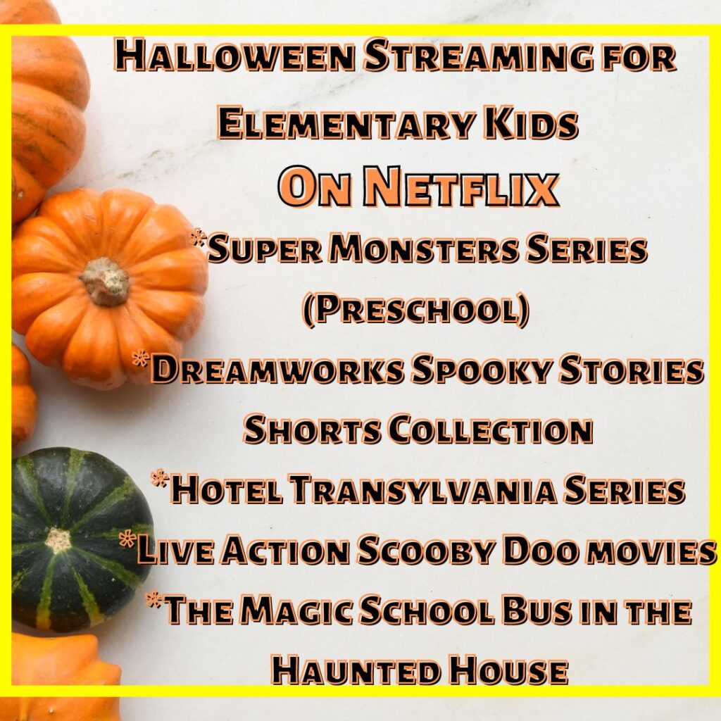 Downthehobbitholeblog Halloween streaming options for netflix for younger kids 