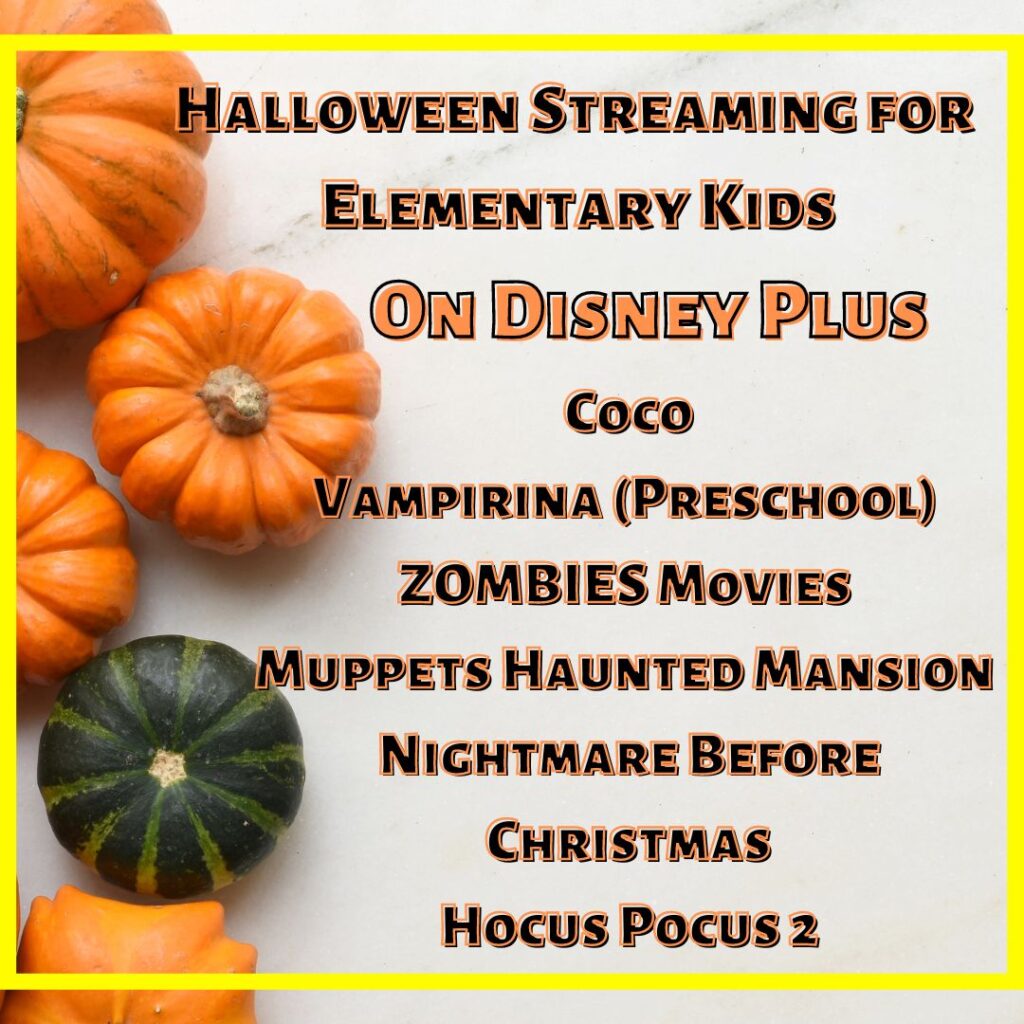 DownTheHobbitHoleBlog Disney Plus halloween streaming options for younger kids 