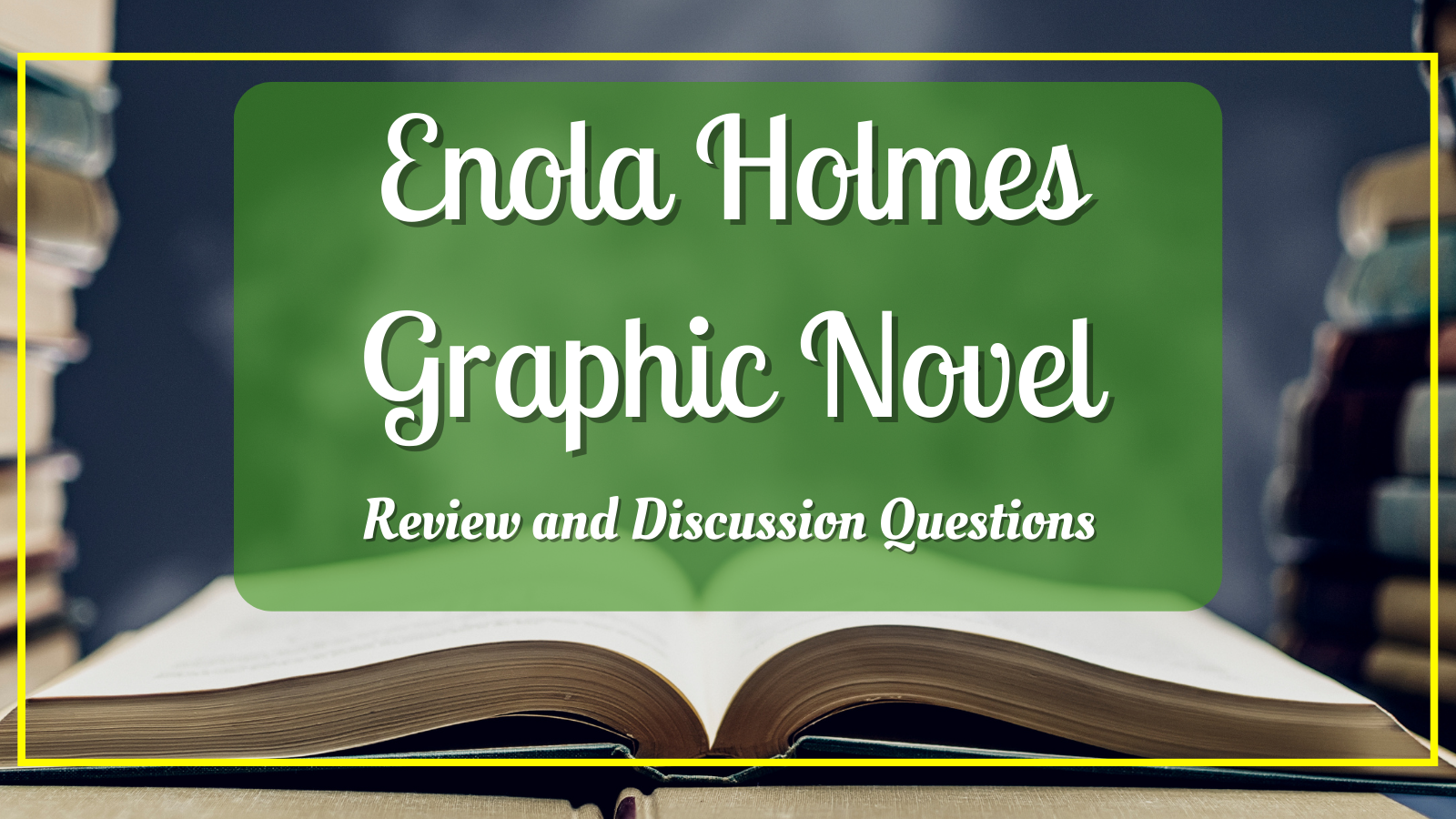 Enola Holmes Graphic Novel