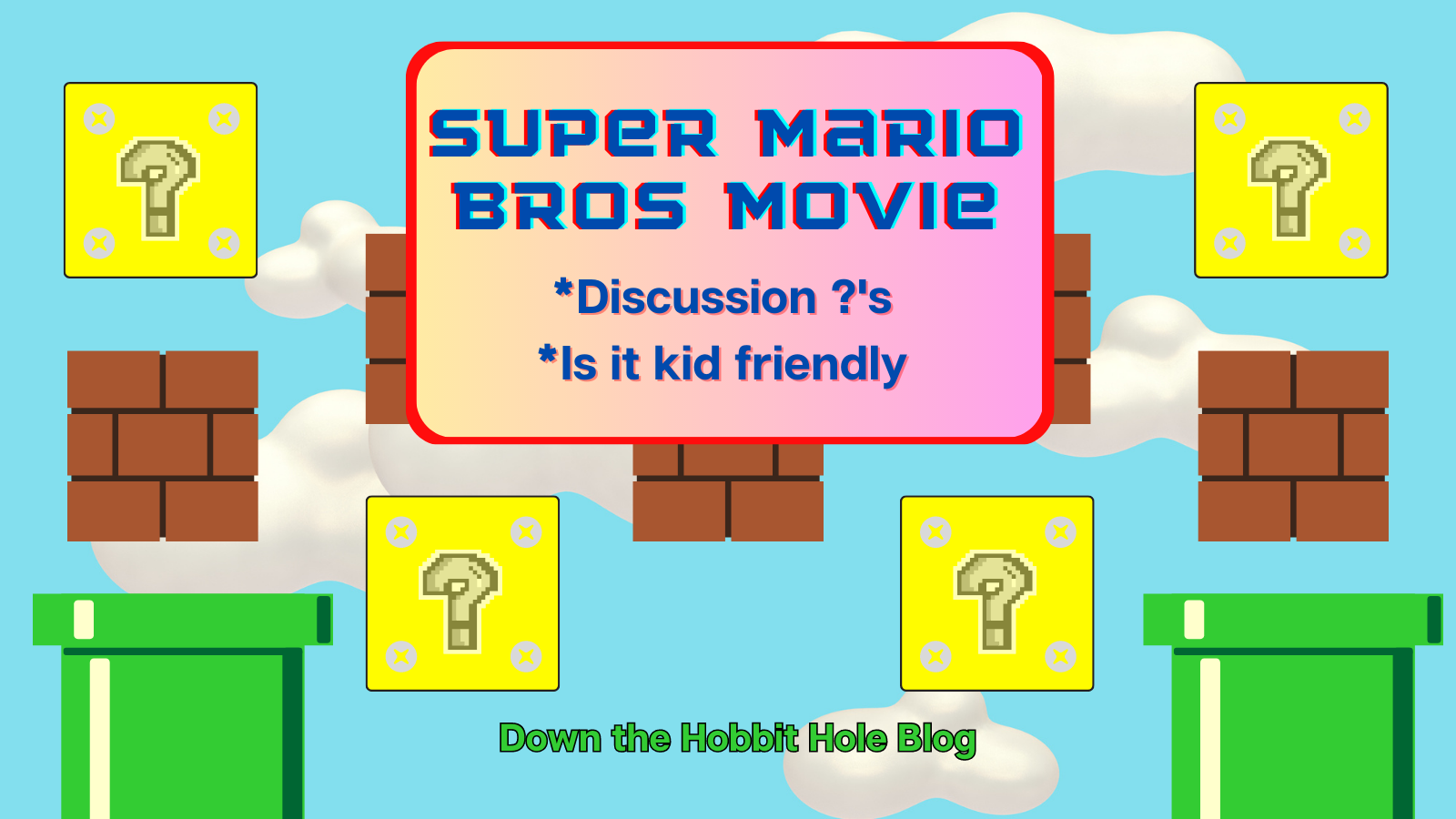 The Super Mario Bros Movie Discussion Questions