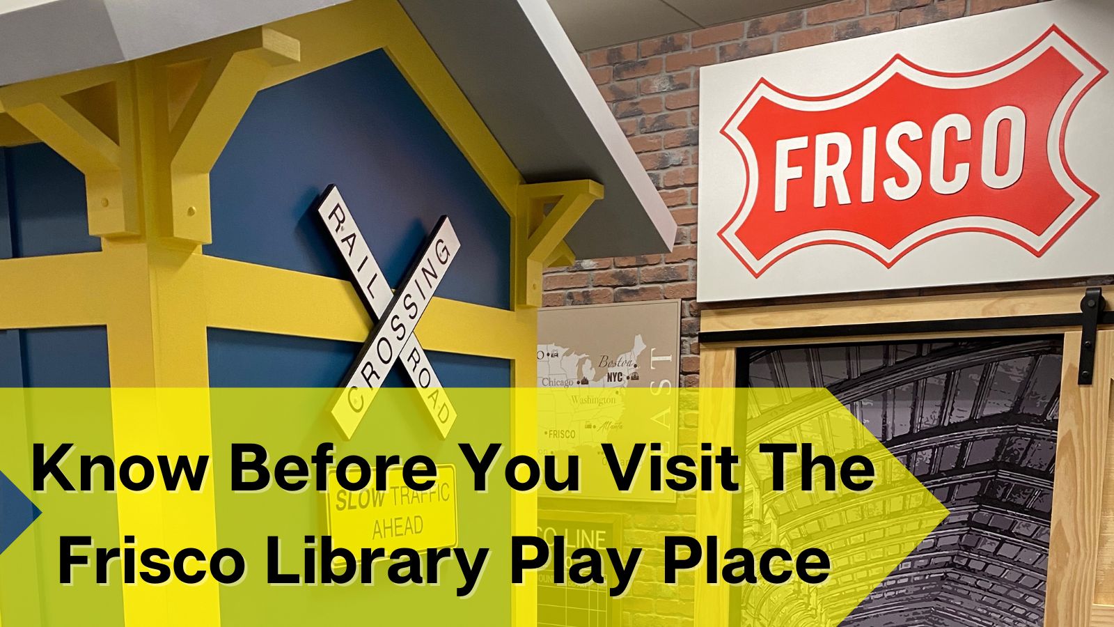 Know before you visit the frisco library play place