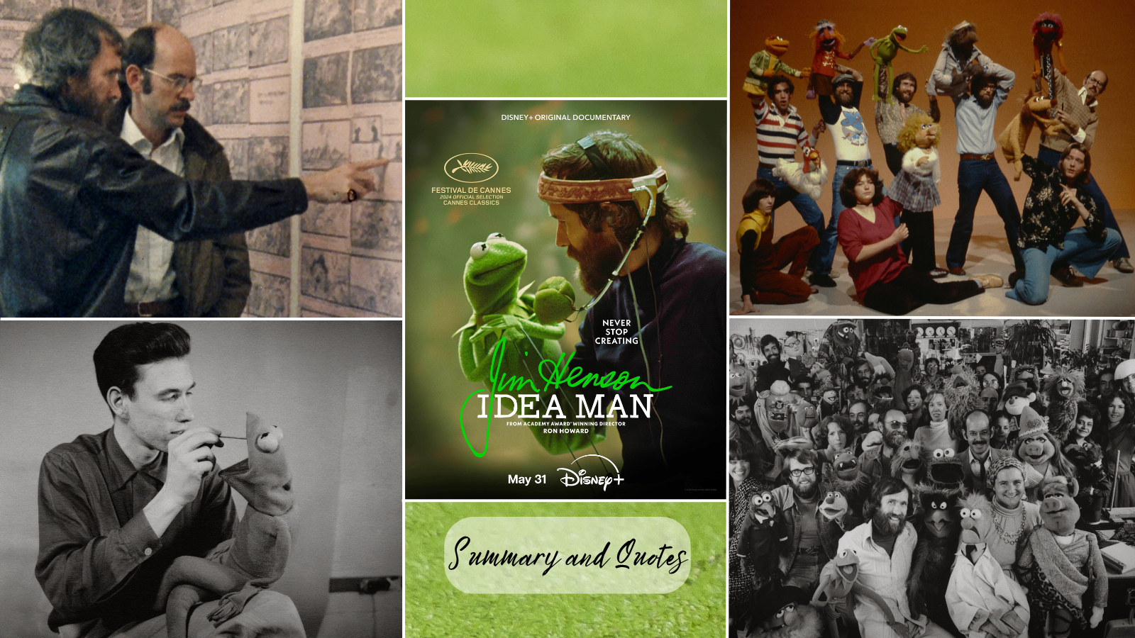 Jim Henson Idea Man Summary