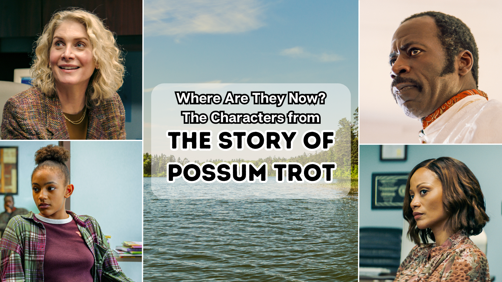 Characters from Possum Trot