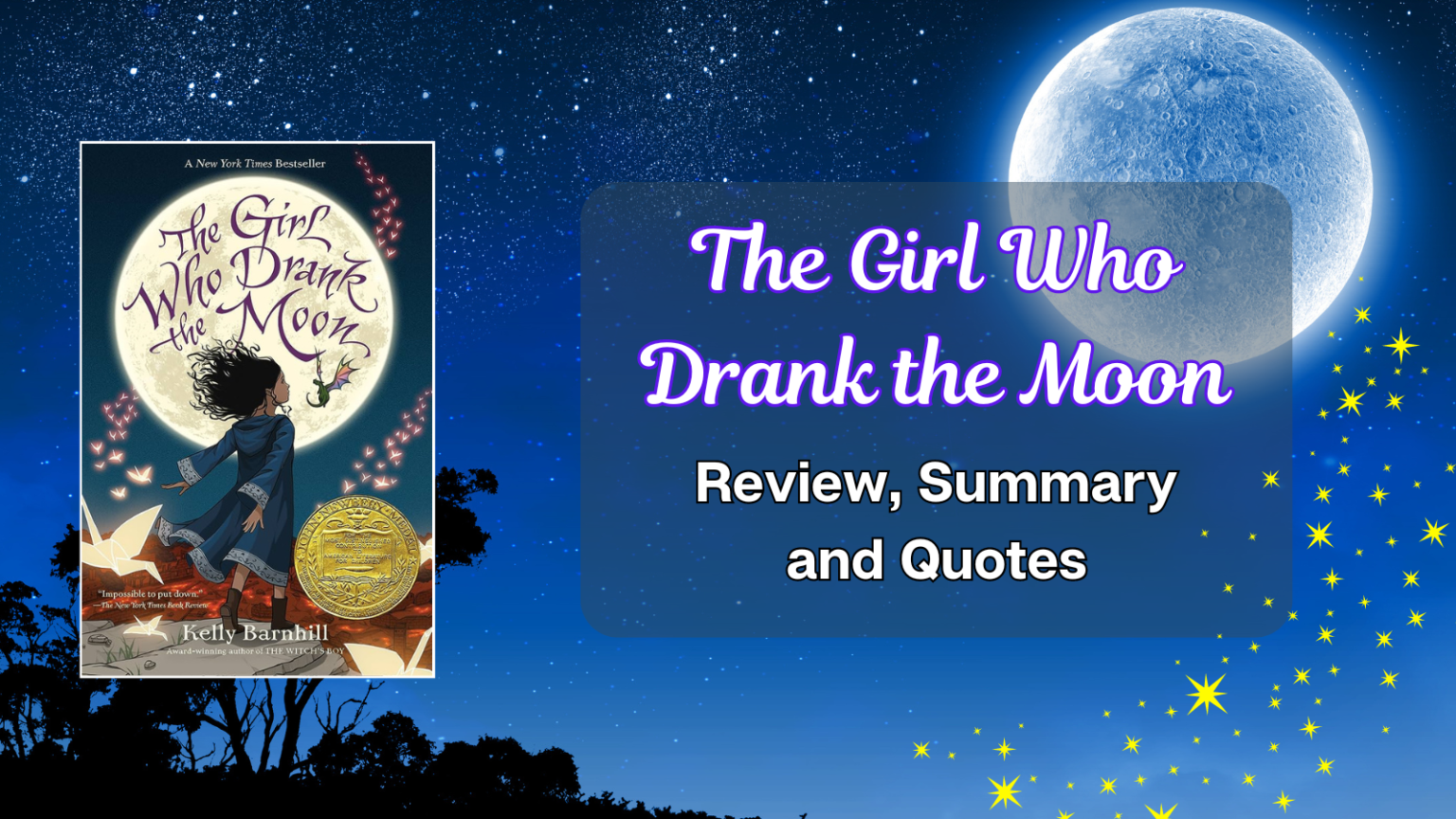 Girl Who Drank the Moon Archives - Down The Hobbit Hole Blog