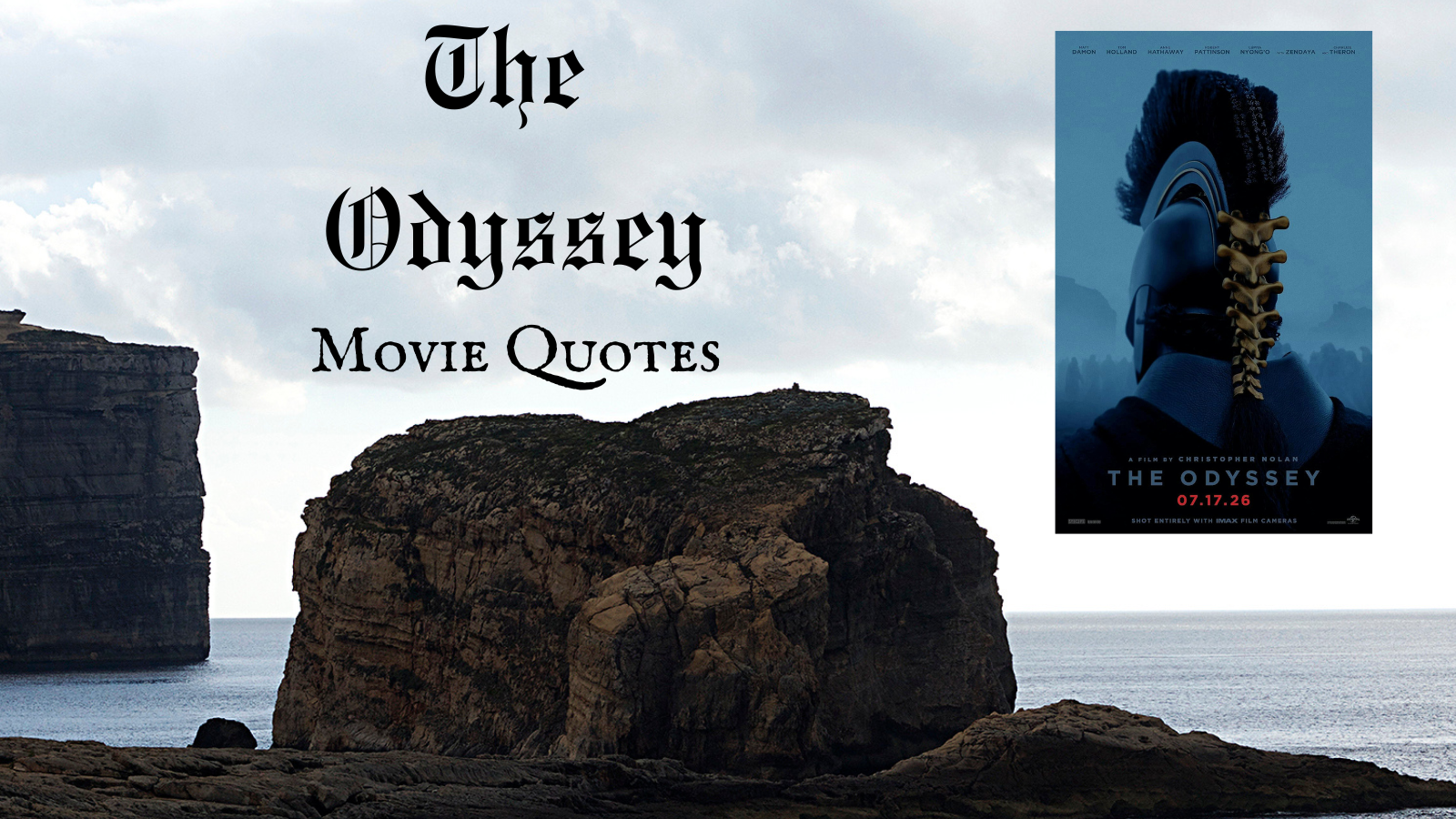 The Odyssey Movie Quotes